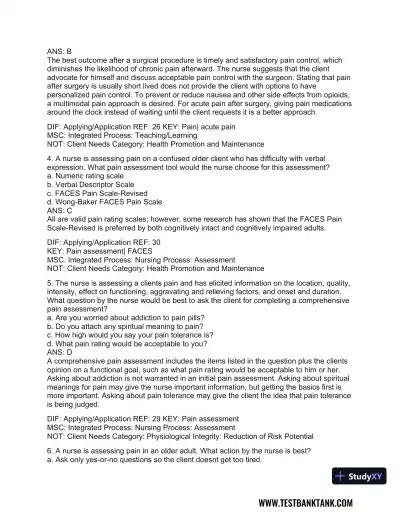 Medical-Surgical Nursing: Concepts for Interprofessional Collaborative Care, 2-Volume Set 9th Edition Test Bank - Page 25 preview image