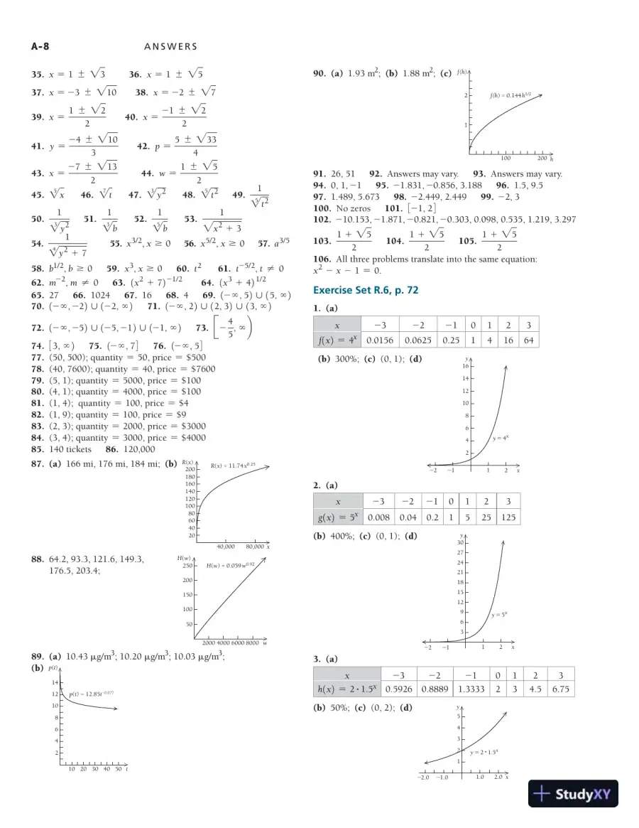 Solution Manual for Calculus and Its Applications, 2nd Edition, page 9