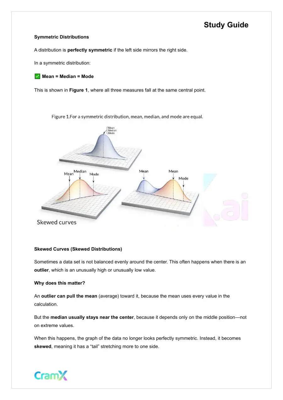 Statistics - Numerical Measures, page 10