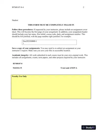 BTM8107-8-4 Assignment Cover Sheet Northcentral University - Page 3 preview image