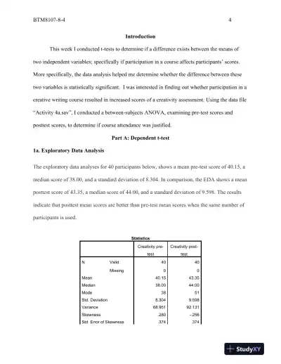 BTM8107-8-4 Assignment Cover Sheet Northcentral University - Page 5 preview image