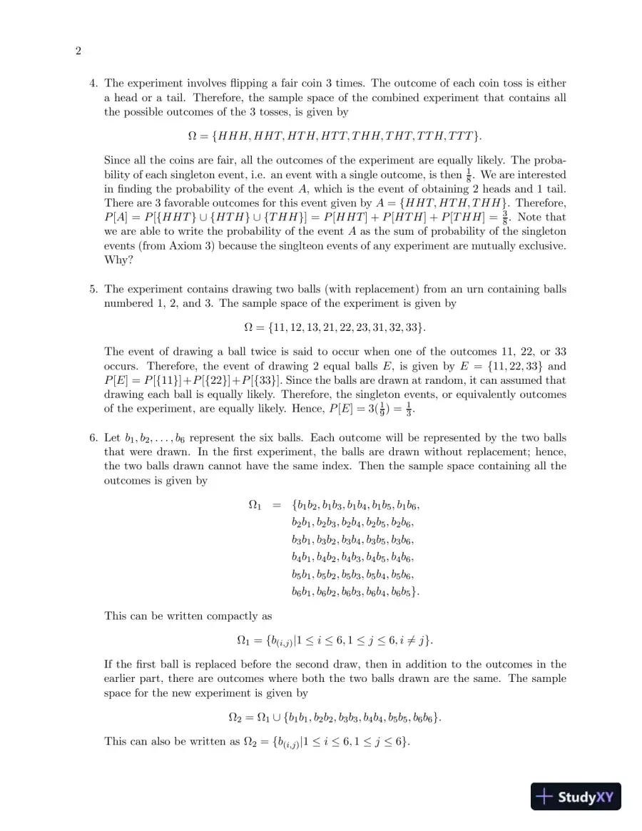 Solution Manual For Probability, Statistics, and Random Processes for Engineers, 4th Edition, page 3