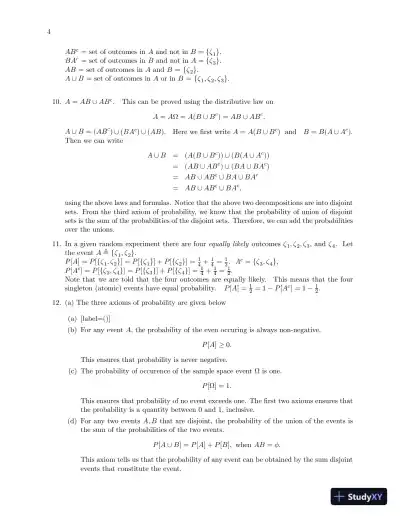 Solution Manual For Probability, Statistics, and Random Processes for Engineers, 4th Edition - Page 5 preview image