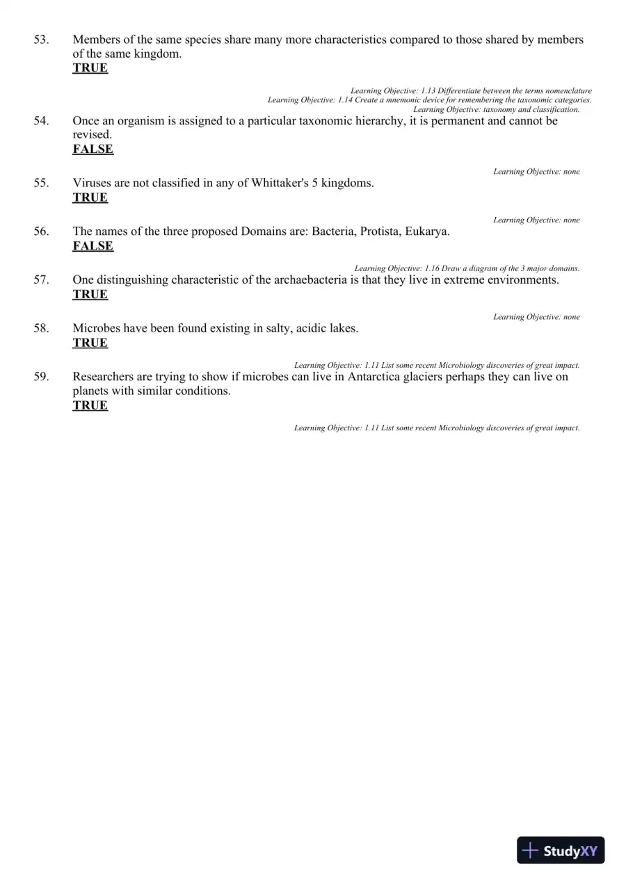 Test Bank For Microbiology: A Systems Approach, 3rd Edition, page 16