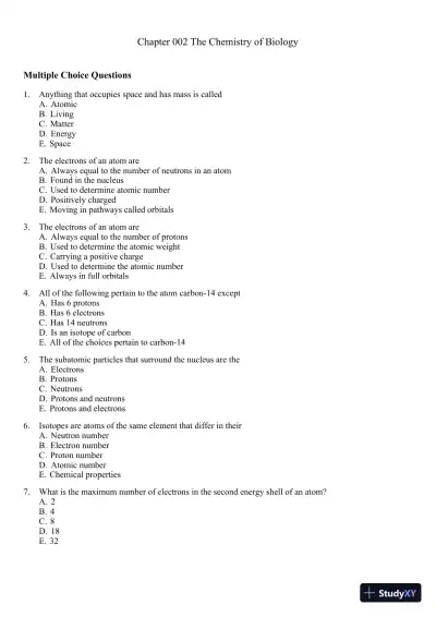 Test Bank For Microbiology: A Systems Approach, 3rd Edition - Page 18 preview image