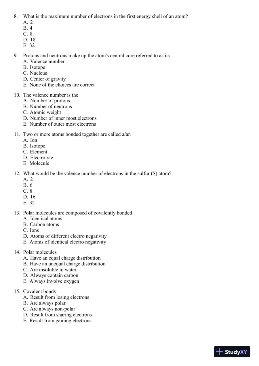 Test Bank For Microbiology: A Systems Approach, 3rd Edition, page 19