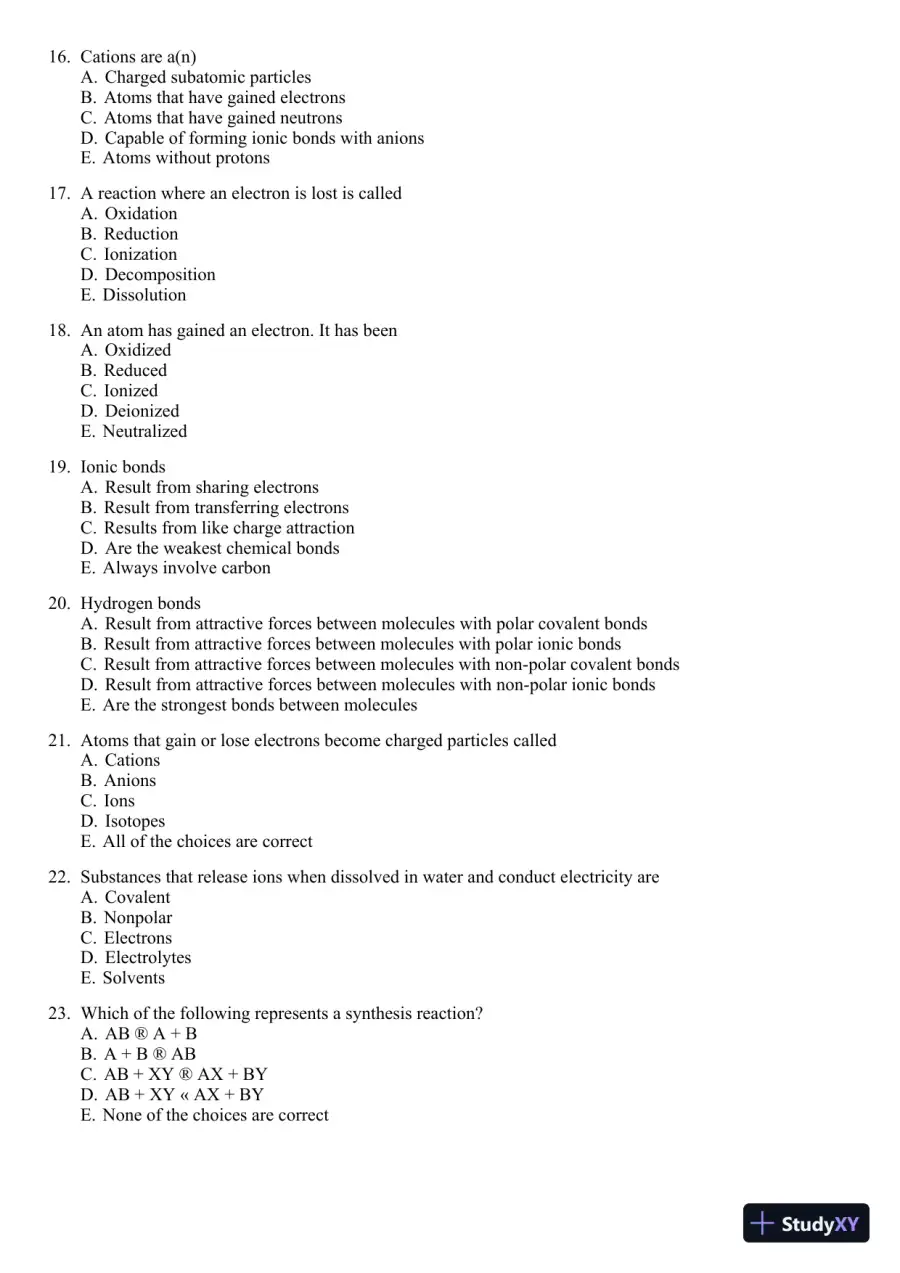 Test Bank For Microbiology: A Systems Approach, 3rd Edition, page 20