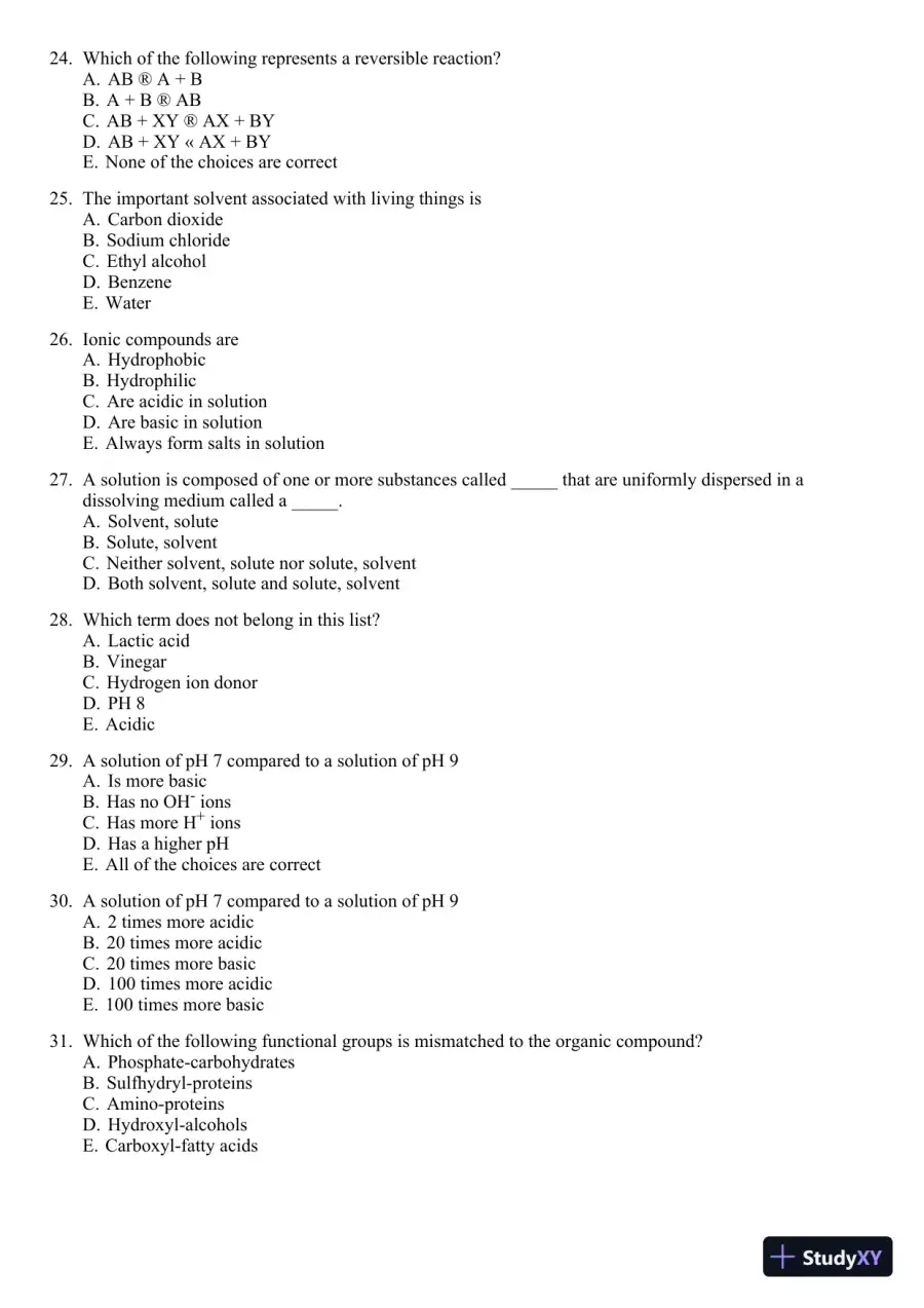Test Bank For Microbiology: A Systems Approach, 3rd Edition, page 21