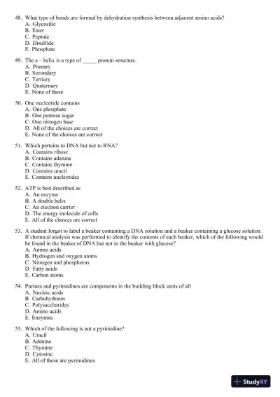 Test Bank For Microbiology: A Systems Approach, 3rd Edition - Page 24 preview image