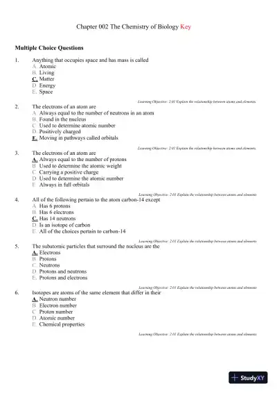 Test Bank For Microbiology: A Systems Approach, 3rd Edition - Page 27 preview image