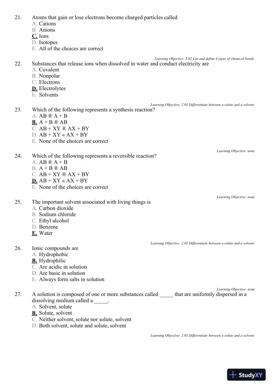 Test Bank For Microbiology: A Systems Approach, 3rd Edition, page 30