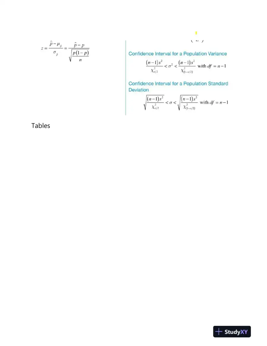 Statistics/Probability H/W Solution Correct Answers, page 5