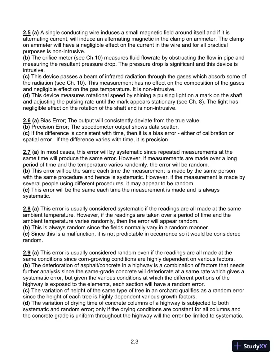Solution Manual For Introduction To Engineering Experimentation, 3rd Edition, page 10