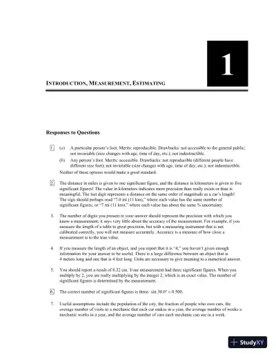 Solution Manual for Physics: Principles with Applications, 7th Edition - Page 5 preview image