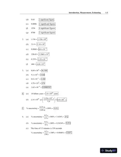 Solution Manual for Physics: Principles with Applications, 7th Edition - Page 7 preview image