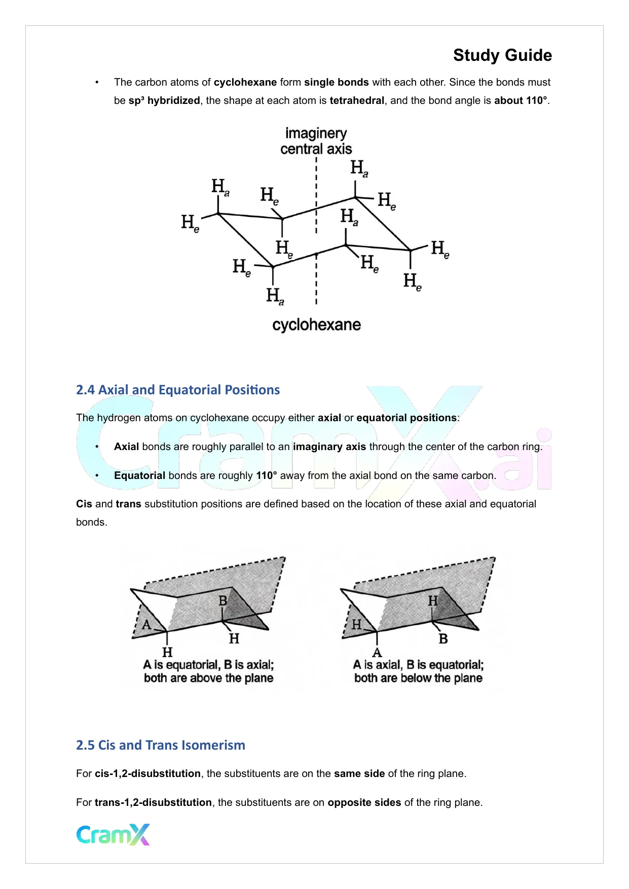 Organic Chemistry I - Cyclohydrocarbons - Page 4 preview image
