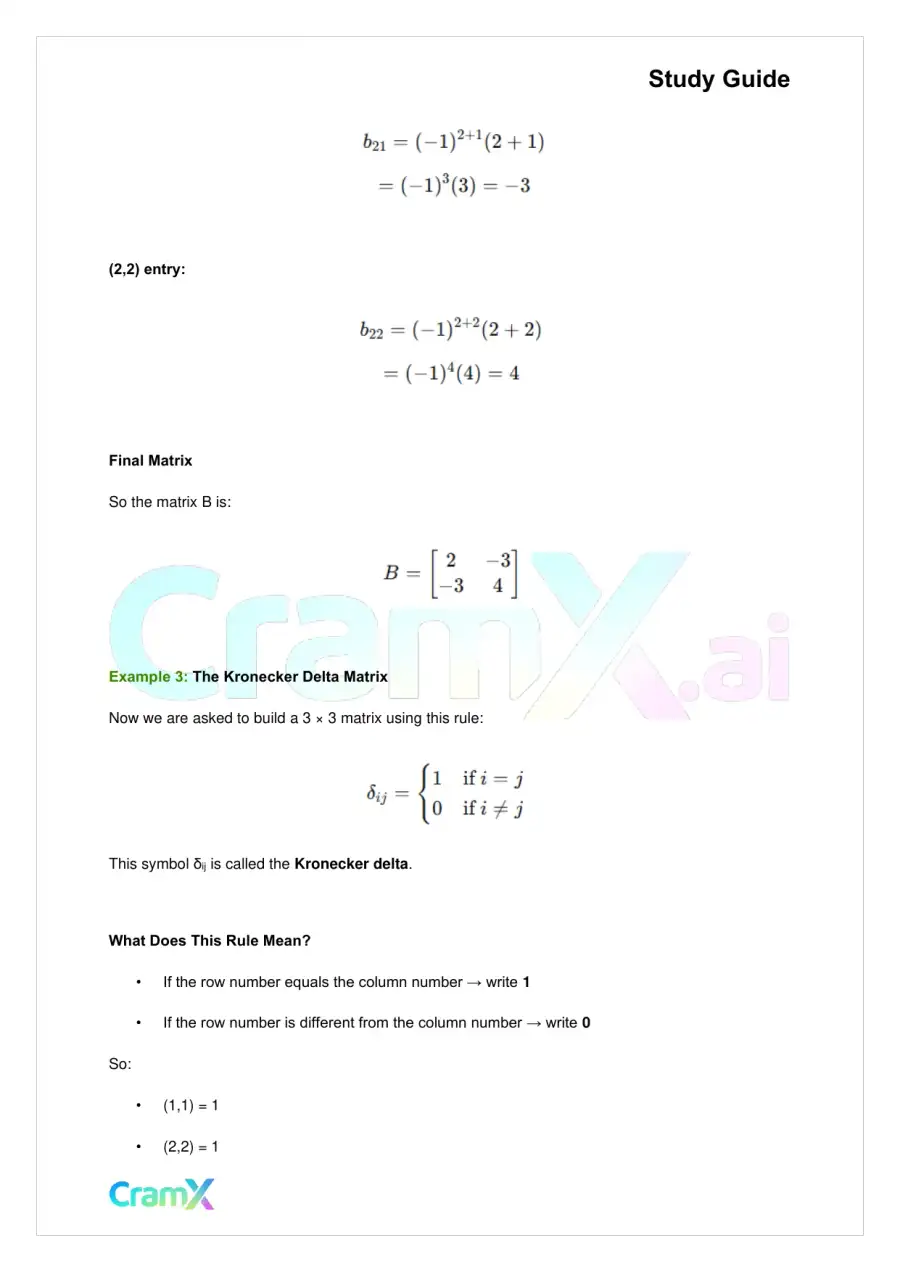 Linear Algebra – Matrix Algebra, page 5