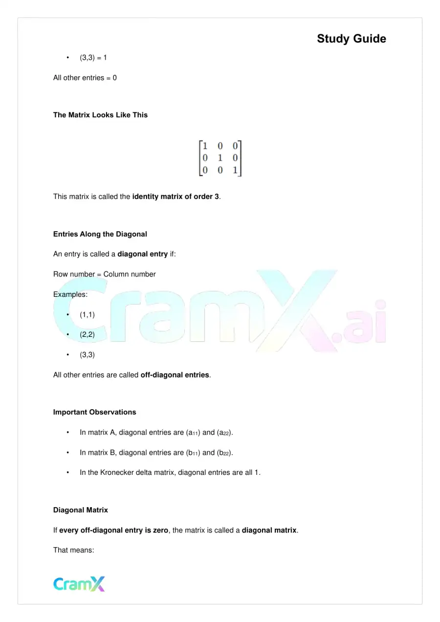 Linear Algebra – Matrix Algebra, page 6