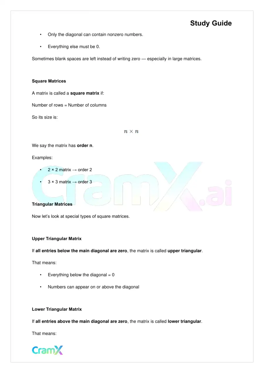 Linear Algebra – Matrix Algebra, page 7