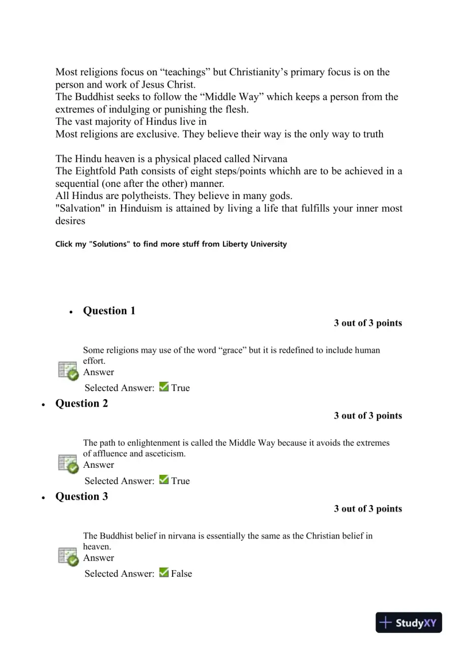 Liberty University APOL 104 Quiz 5 Complete Solution Correct Answer Key, page 3