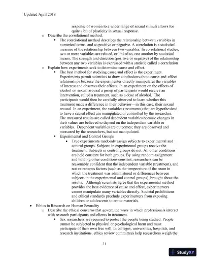 Human Sexuality in a Changing World, 10th Edition Class Notes - Page 24 preview image