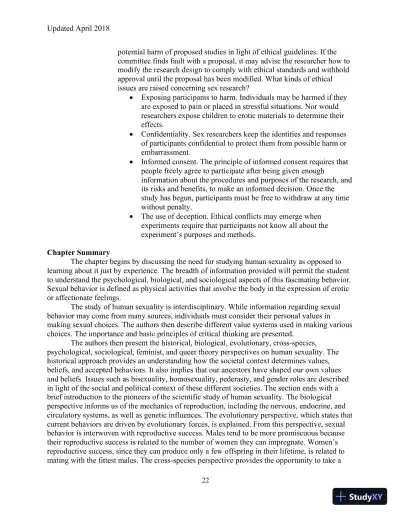 Human Sexuality in a Changing World, 10th Edition Class Notes - Page 25 preview image