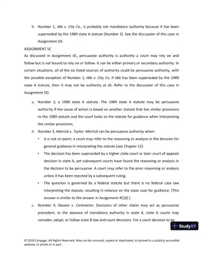 Lecture Notes For Legal Research, Analysis, and Writing, 14th Edition - Page 20 preview image