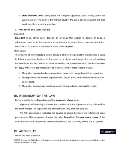 Lecture Notes For Legal Research, Analysis, and Writing, 14th Edition - Page 6 preview image
