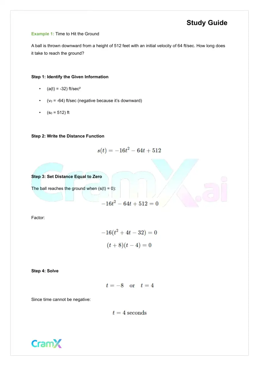 Calculus - Integration, page 3