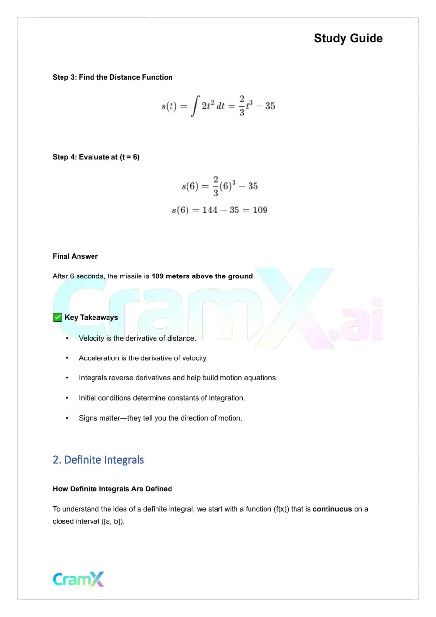Calculus - Integration, page 5
