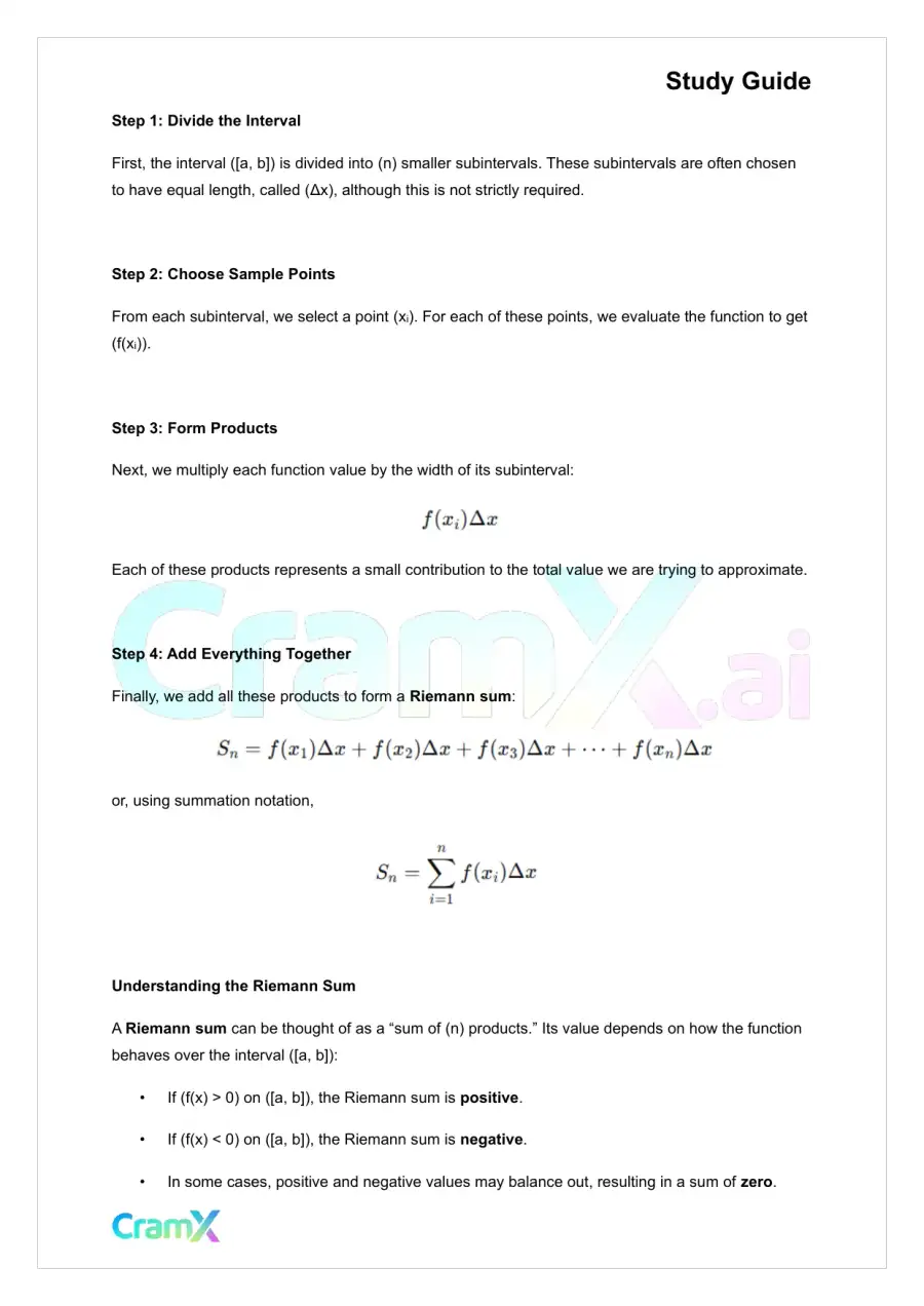 Calculus - Integration, page 6