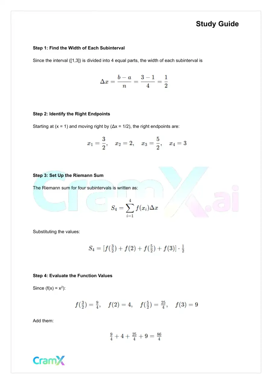 Calculus - Integration, page 8