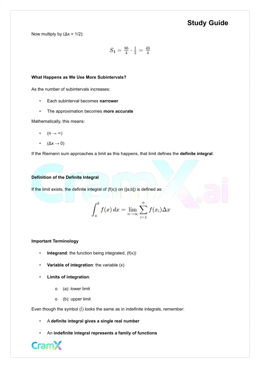 Calculus - Integration, page 9