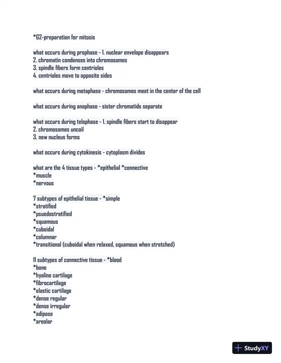 2024 BIOS252 Biology Comprehension Exam With Answers (133 Solved Questions), page 7
