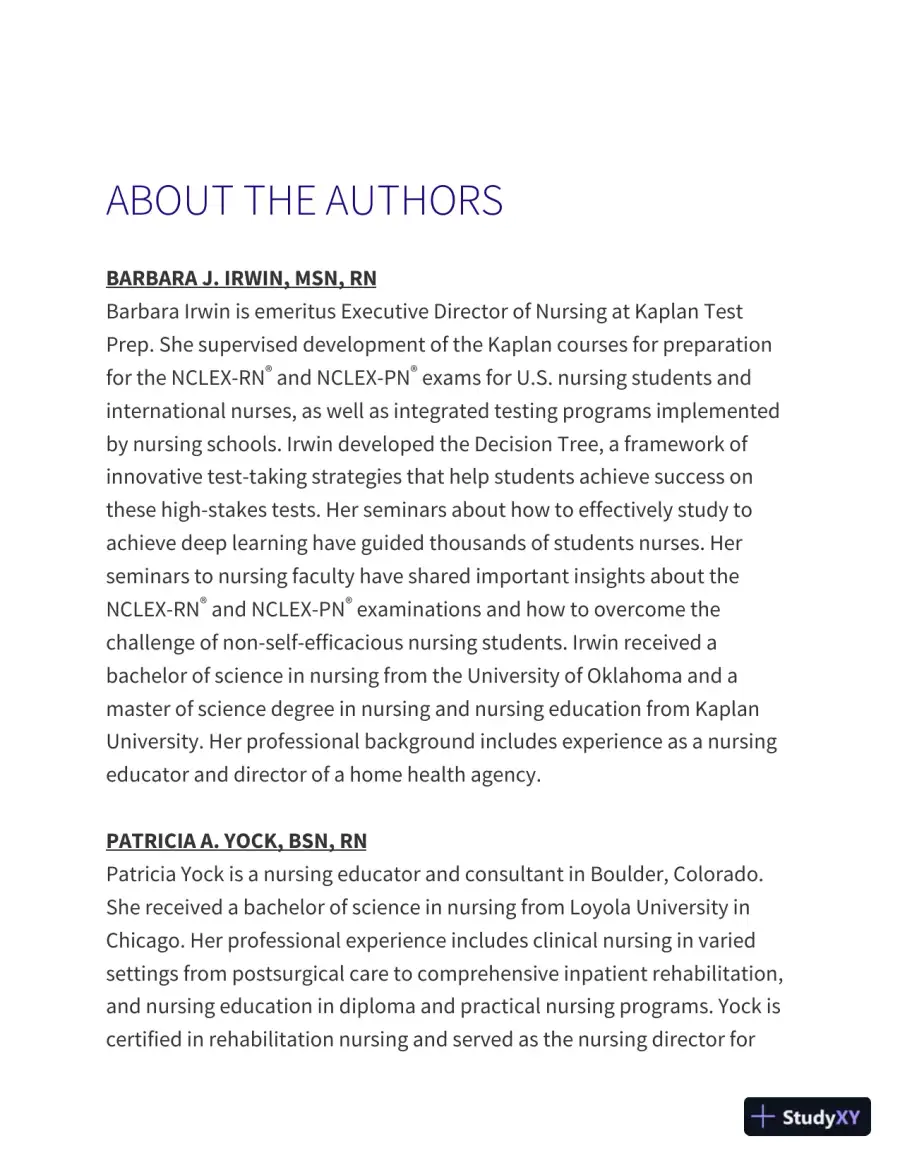 NCLEX-PN Prep Plus: 2 Practice Tests + Proven Strategies + Online + Video (2020), page 10