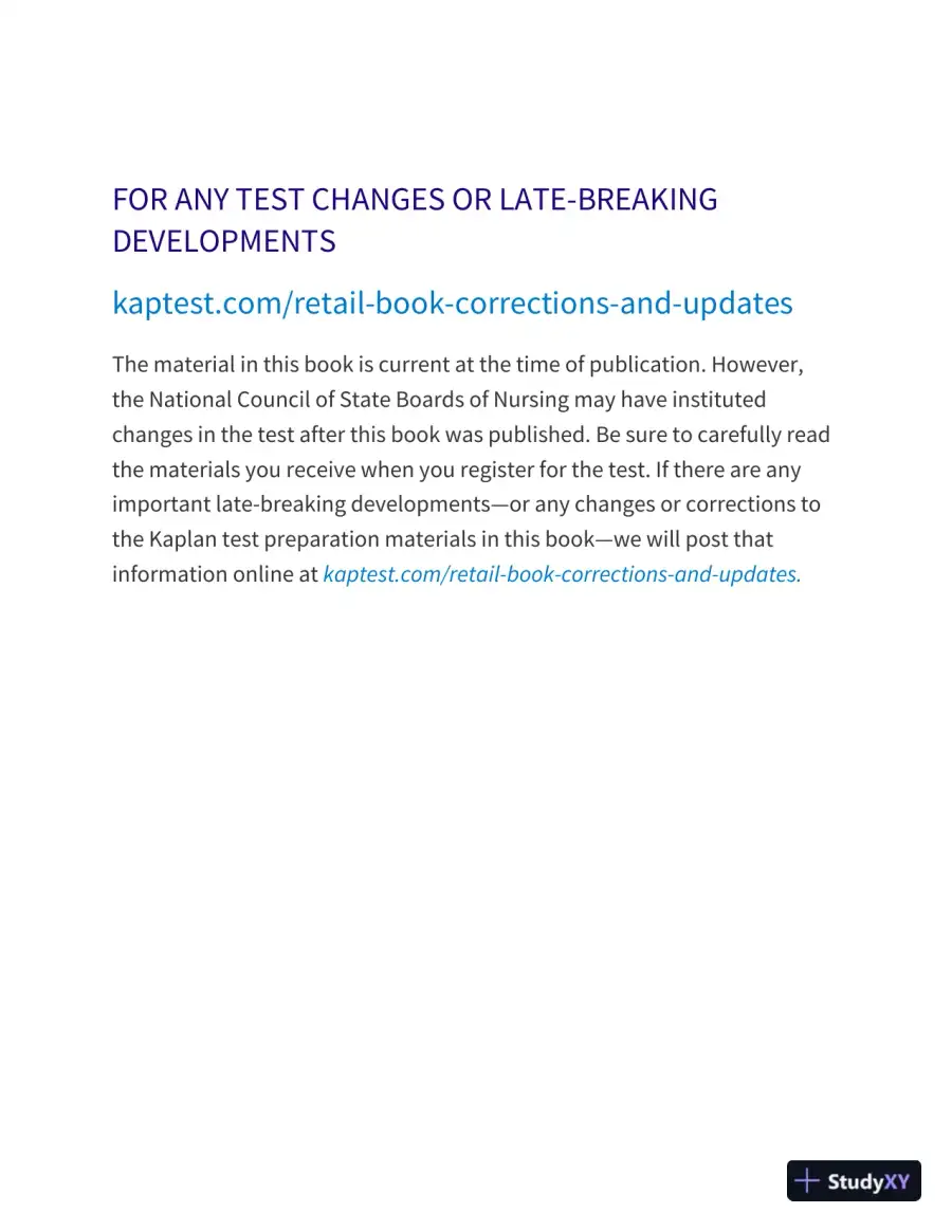 NCLEX-PN Prep Plus: 2 Practice Tests + Proven Strategies + Online + Video (2020), page 9
