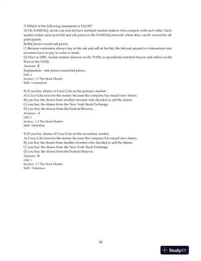 Test Bank for Corporate Finance: The Core, 5th Edition - Page 12 preview image