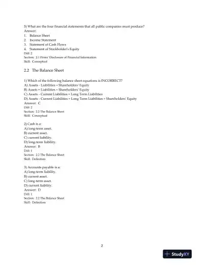 Test Bank for Corporate Finance: The Core, 5th Edition - Page 15 preview image