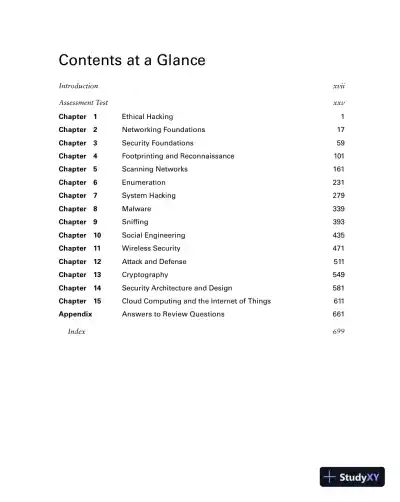 CEH v12 Certified Ethical Hacker Study Guide with 750 Practice Test Questions (2023) - Page 8 preview image