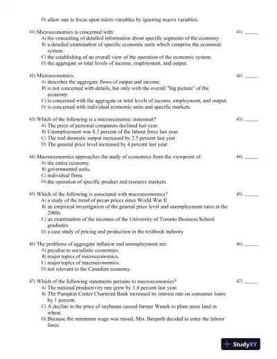 Microeconomics 14th Canadian Edition Test Bank - Page 7 preview image