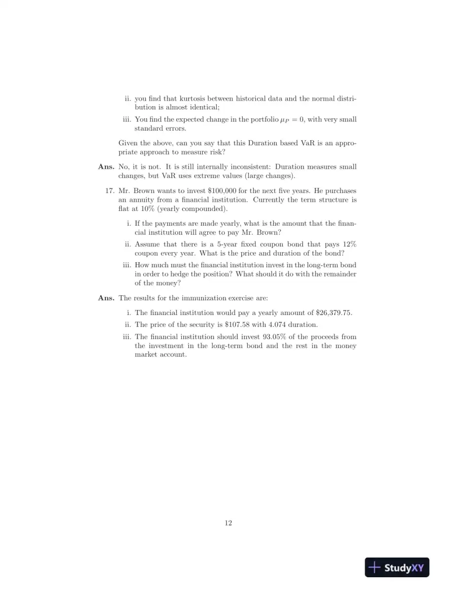 Fixed Income Securities: Valuation, Risk, And Risk Management, 1st Edition Test Bank, page 13