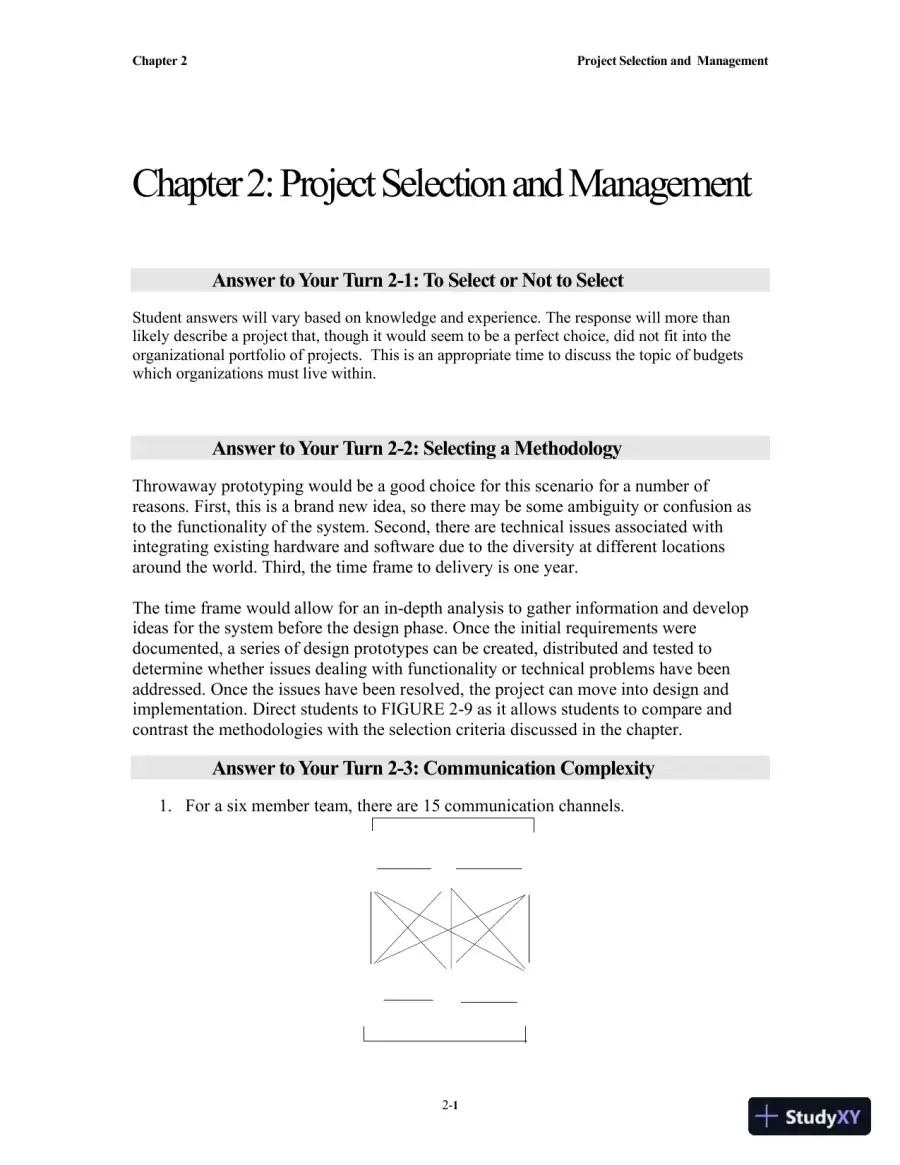 Solution Manual for Systems Analysis and Design, 7th Edition, page 23