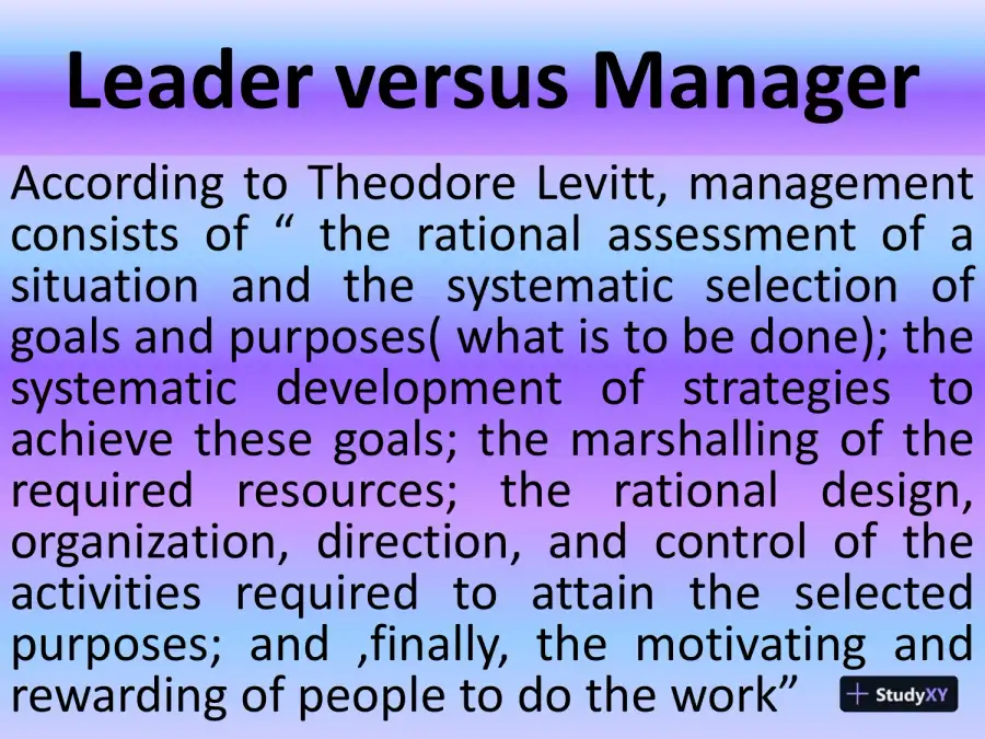 Introduction: The Importance Of Management, page 6