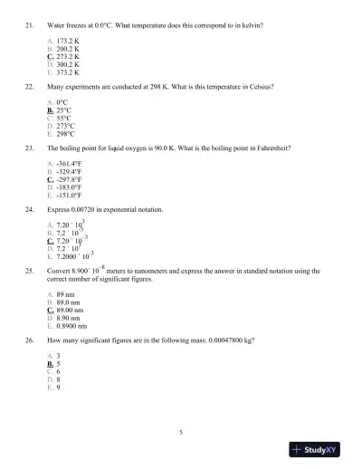 Chemistry: Principles And Reactions, 7th Edition Test Bank - Page 16 preview image