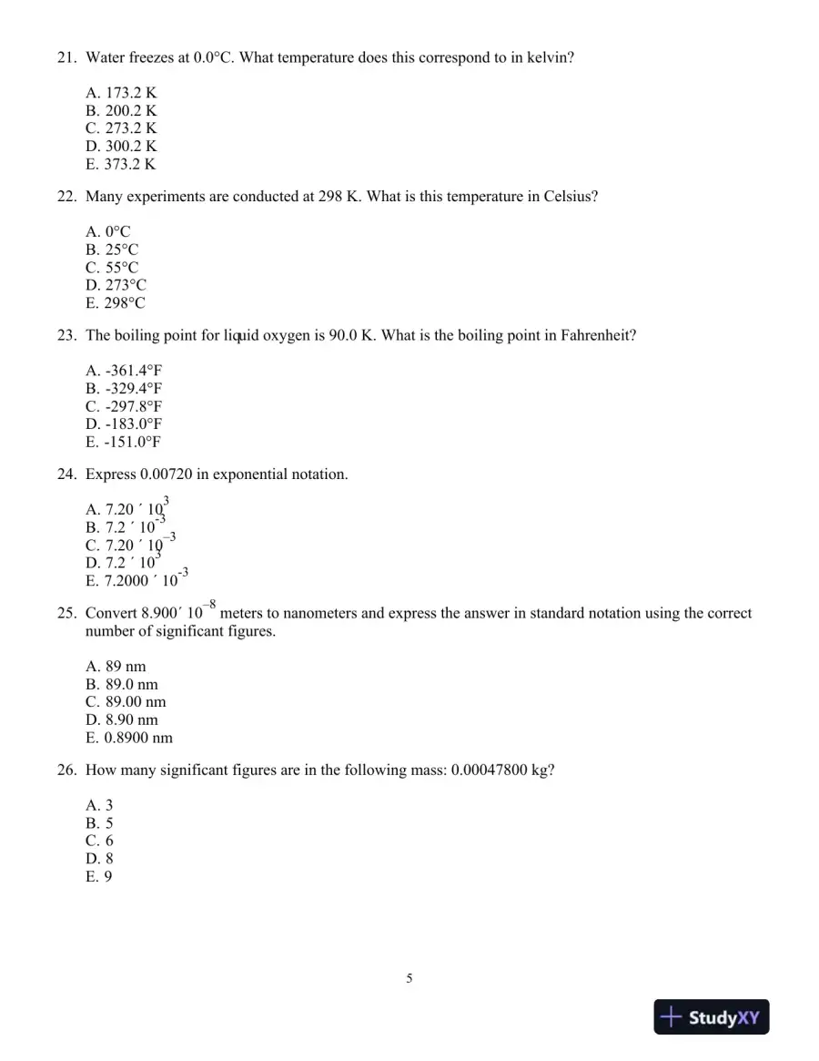 Chemistry: Principles And Reactions, 7th Edition Test Bank, page 6