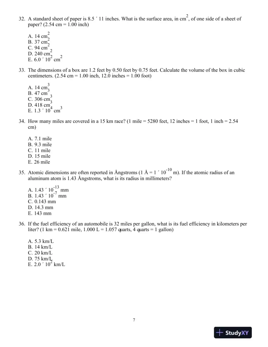 Chemistry: Principles And Reactions, 7th Edition Test Bank, page 8