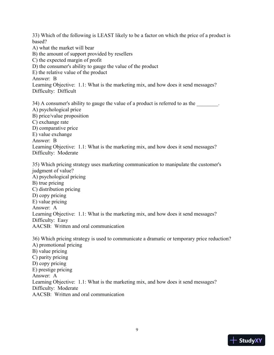 Test Bank for Advertising and IMC: Principles and Practice, 11th Edition, page 10