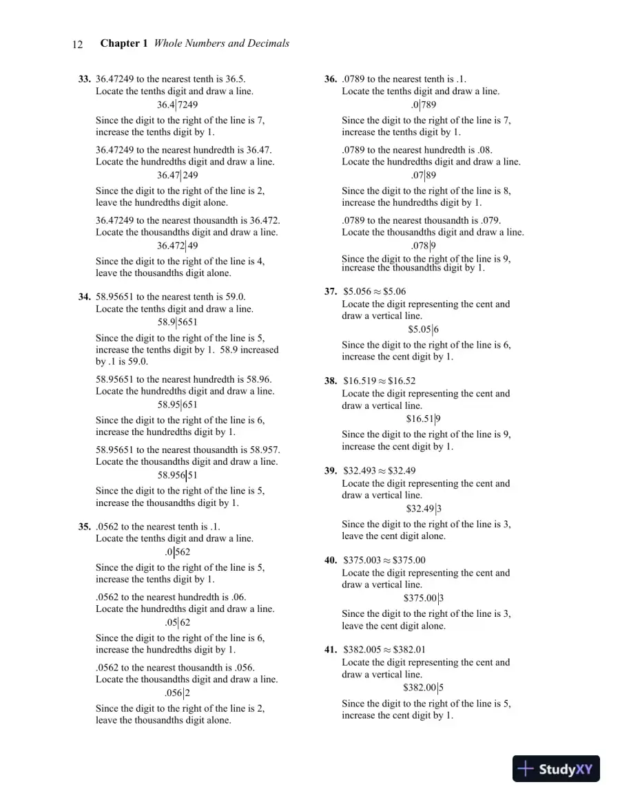 Solution Manual for Business Mathematics, 14th Edition, page 13