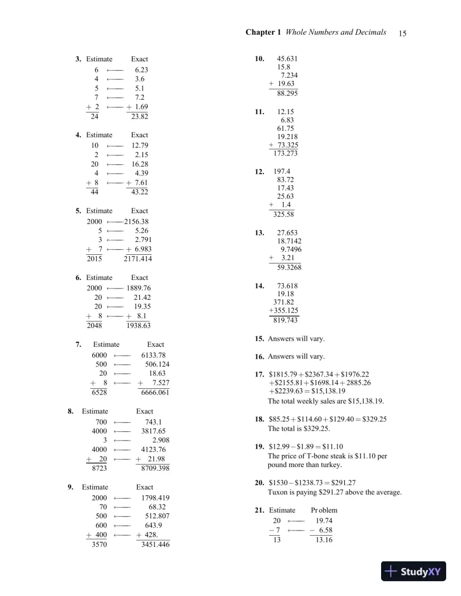 Solution Manual for Business Mathematics, 14th Edition, page 16