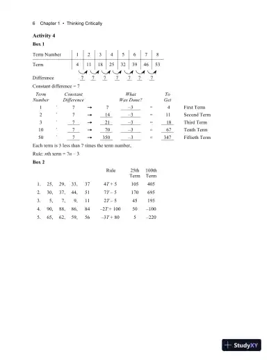 Test Bank for Mathematical Reasoning for Elementary Teachers - Media Update, 7th Edition - Page 7 preview image